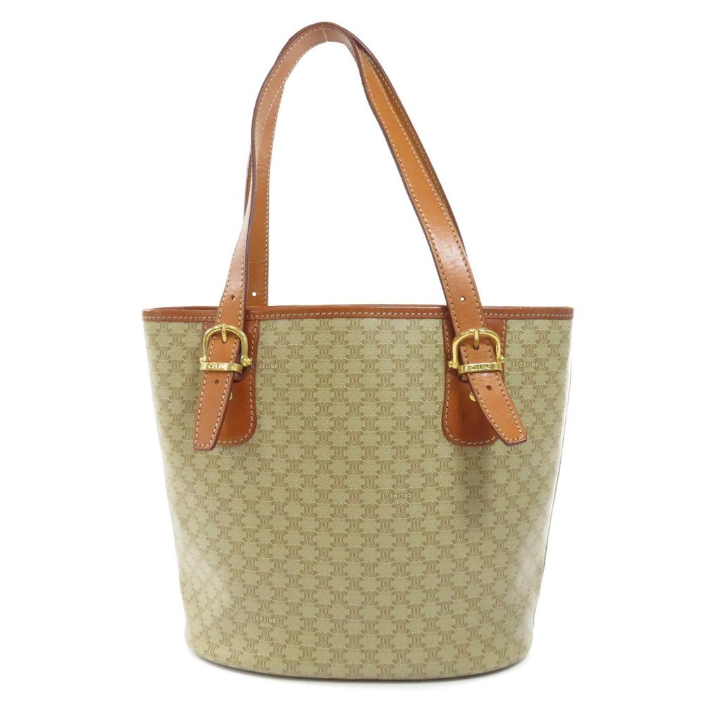 Celine Macadam Bag Tote Canvas